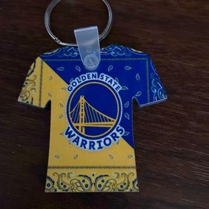 Warriors double sided keychains